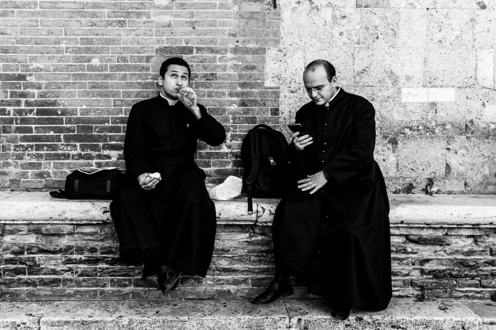 Clerics Urban Break by Adam Dauria ☂ — canvas wall art