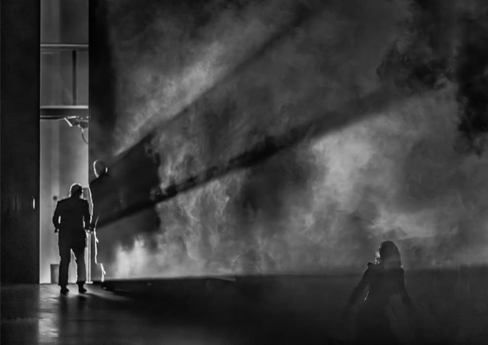 Dramatic Smoky Silhouettes by PacodlaCorte — canvas wall art
