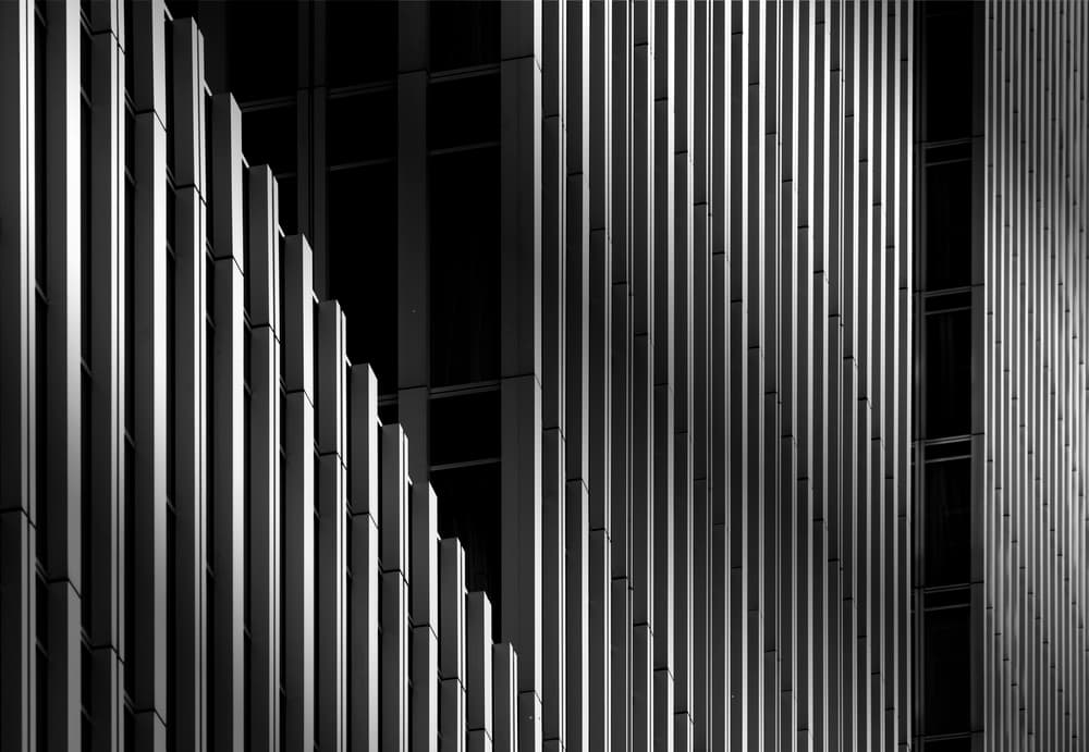 Geometric City Patterns by Greetje van Son — canvas wall art