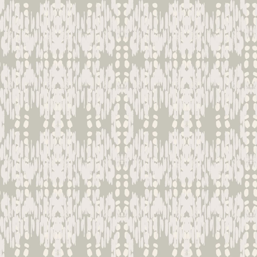 Organic Ikat Geometry by Gemma Bardot — canvas wall art