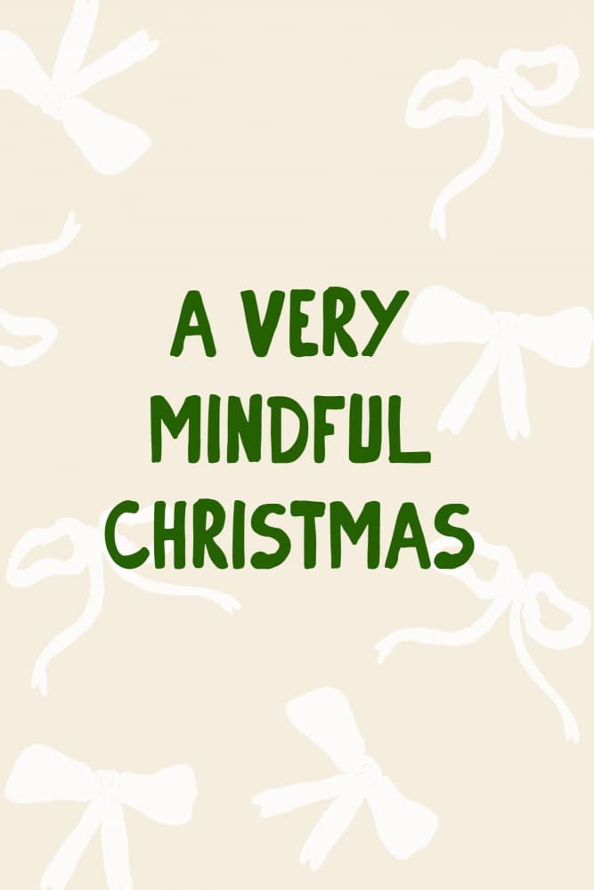 Averymindfulchristmas by Treechild — canvas wall art