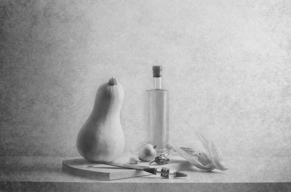 Vintage Kitchen Still Life by Piera Polo — canvas wall art