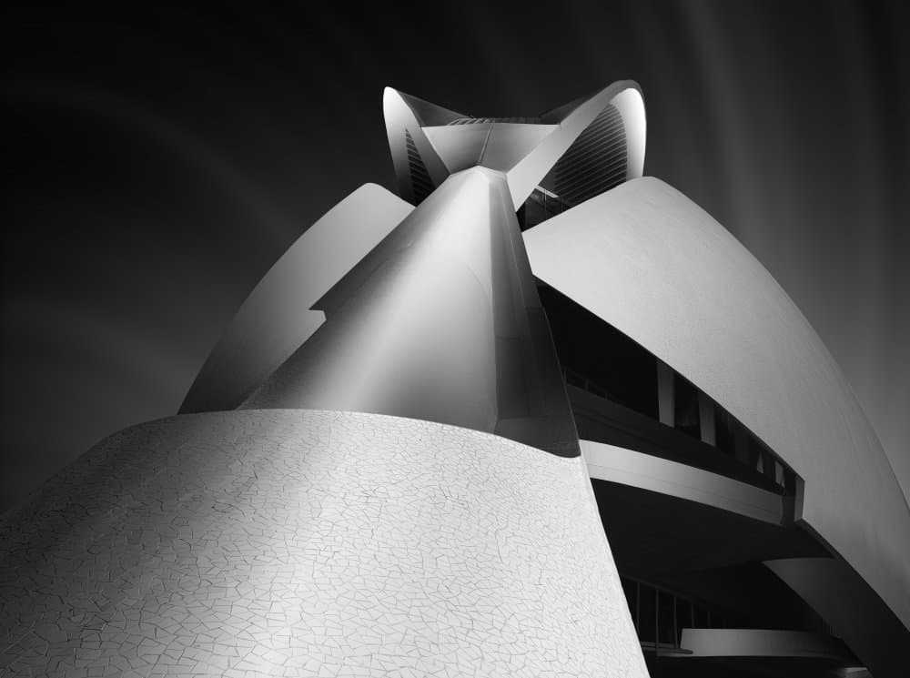 Modern Architectural Curves by Helena GARCIA HUERTAS — canvas wall art