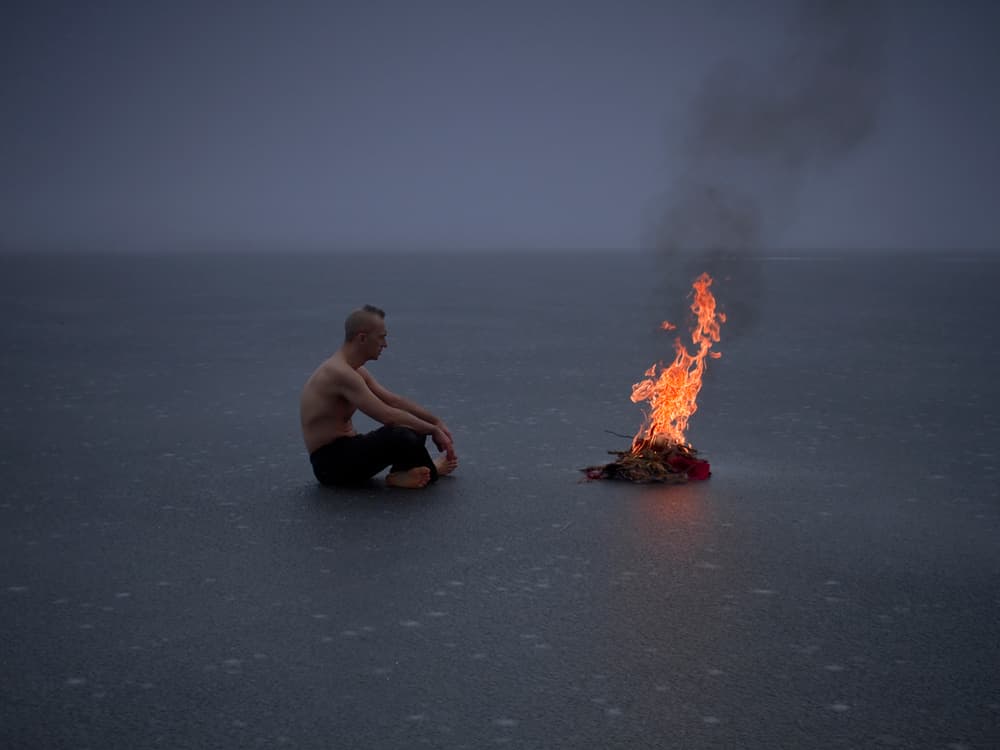 The end by Leszek Paradowski — canvas wall art