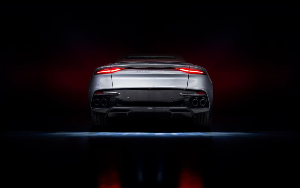 Luxury Car Red Lights by Alaa Nour — canvas wall art