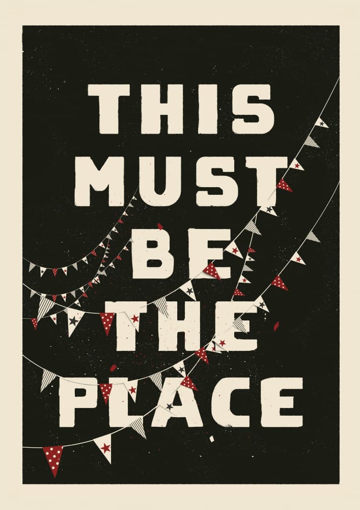 This Must Be The Place by Dion Gem — canvas wall art