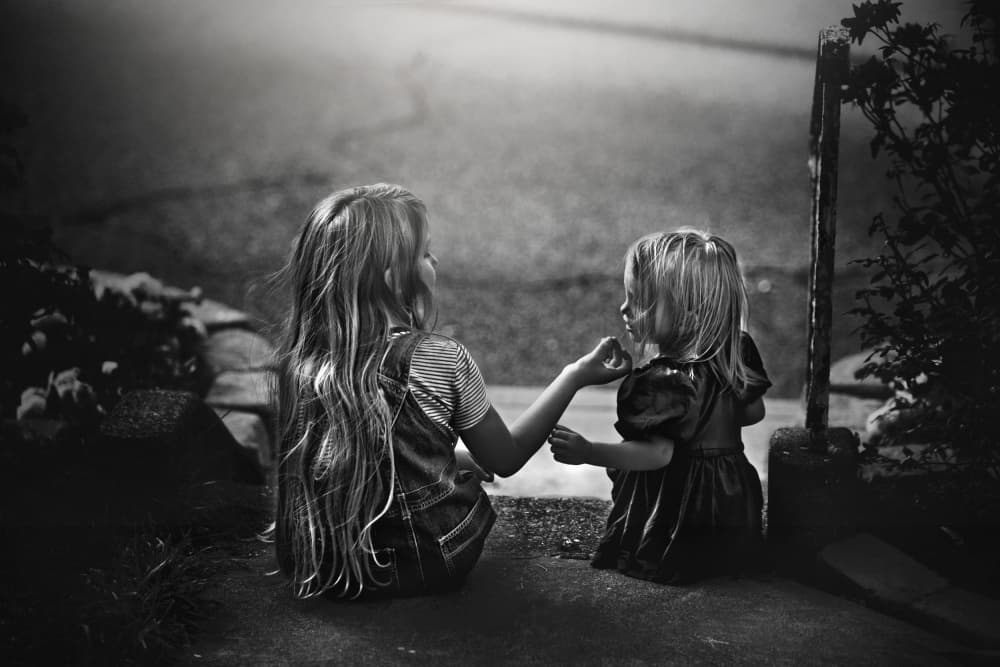 Quiet Childhood Moment by Kapuschinsky — canvas wall art