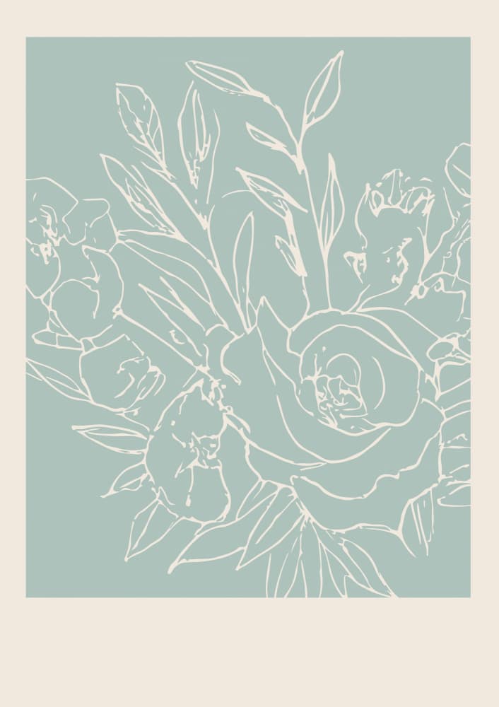 Botanicalineno54 by Treechild — canvas wall art