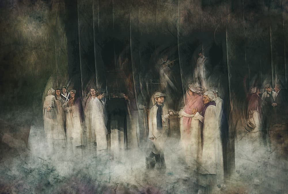 Old World Drama by Jan van der Linden — canvas wall art