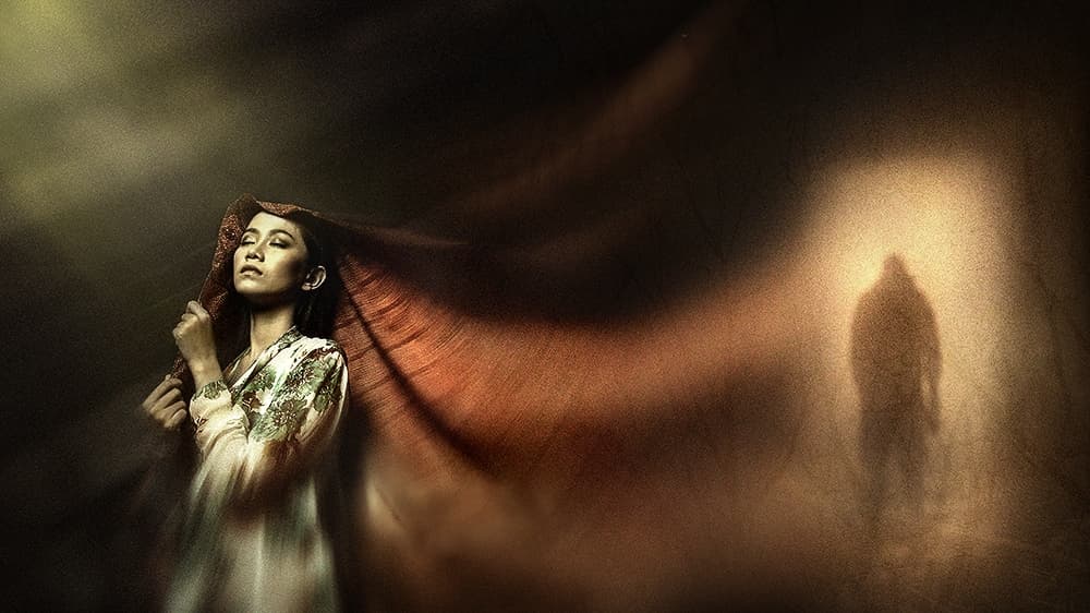 Mysterious Woman's Path by Sebastian Kisworo — canvas wall art