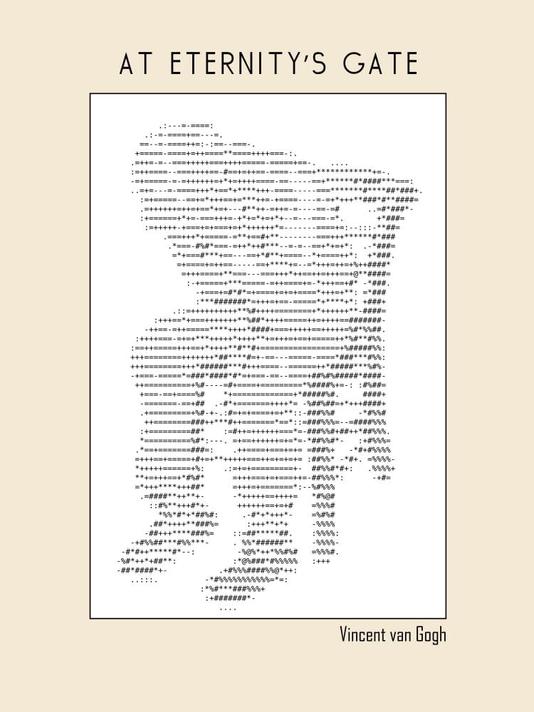 Old Man In Deep Thought by Doa Project — canvas wall art