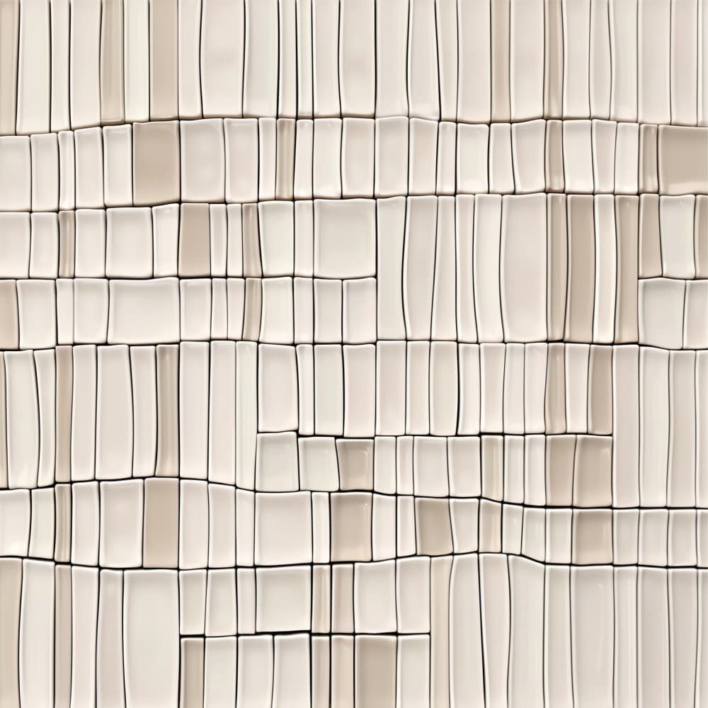 Organic Tile Pattern by Alma — canvas wall art