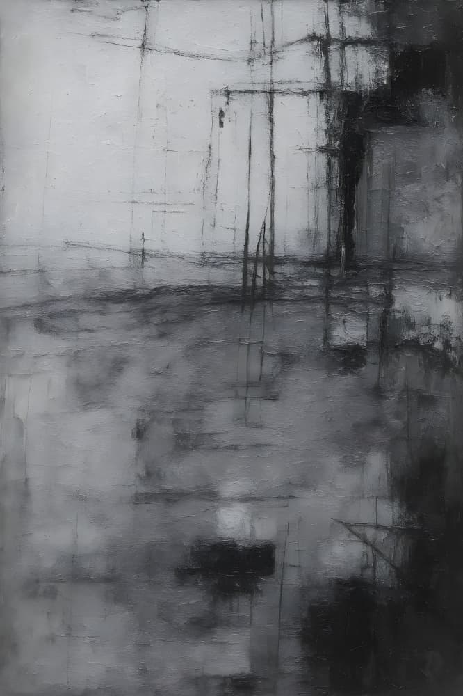 Urban Reflections Abstract by HUGO — canvas wall art