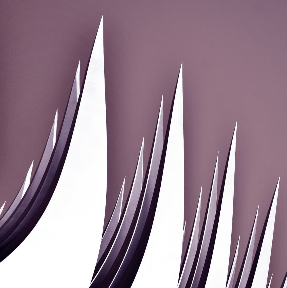 Geometric Peaks by Christina Sillen — canvas wall art