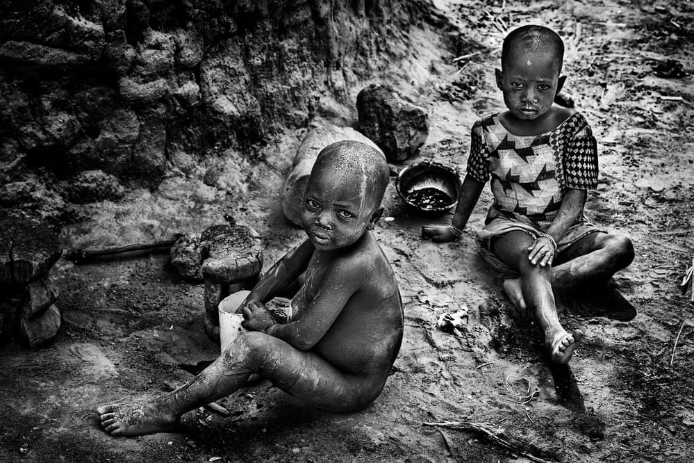 Young African Faces by Joxe Inazio Kuesta Garmendia — canvas wall art