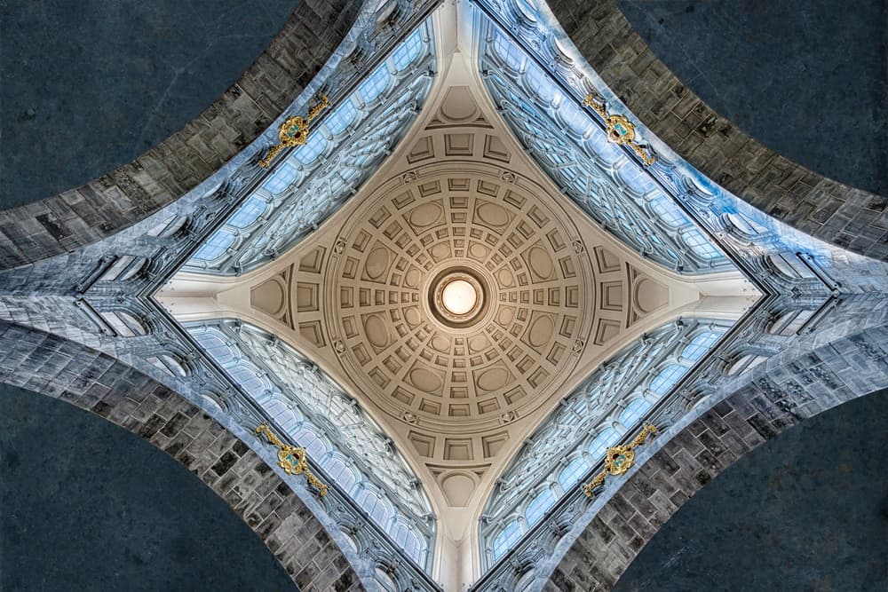 Ornate Church Dome by Greetje van Son — canvas wall art