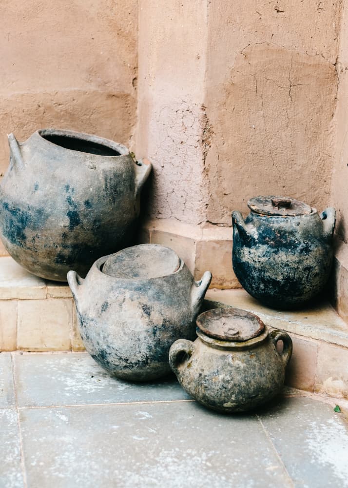 Morocco Ceramics by Raisa Zwart — canvas wall art