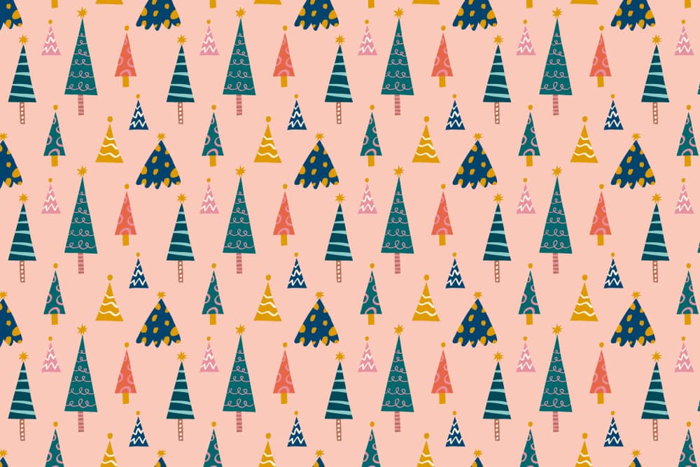 Christmaspatternno14 by Treechild — canvas wall art