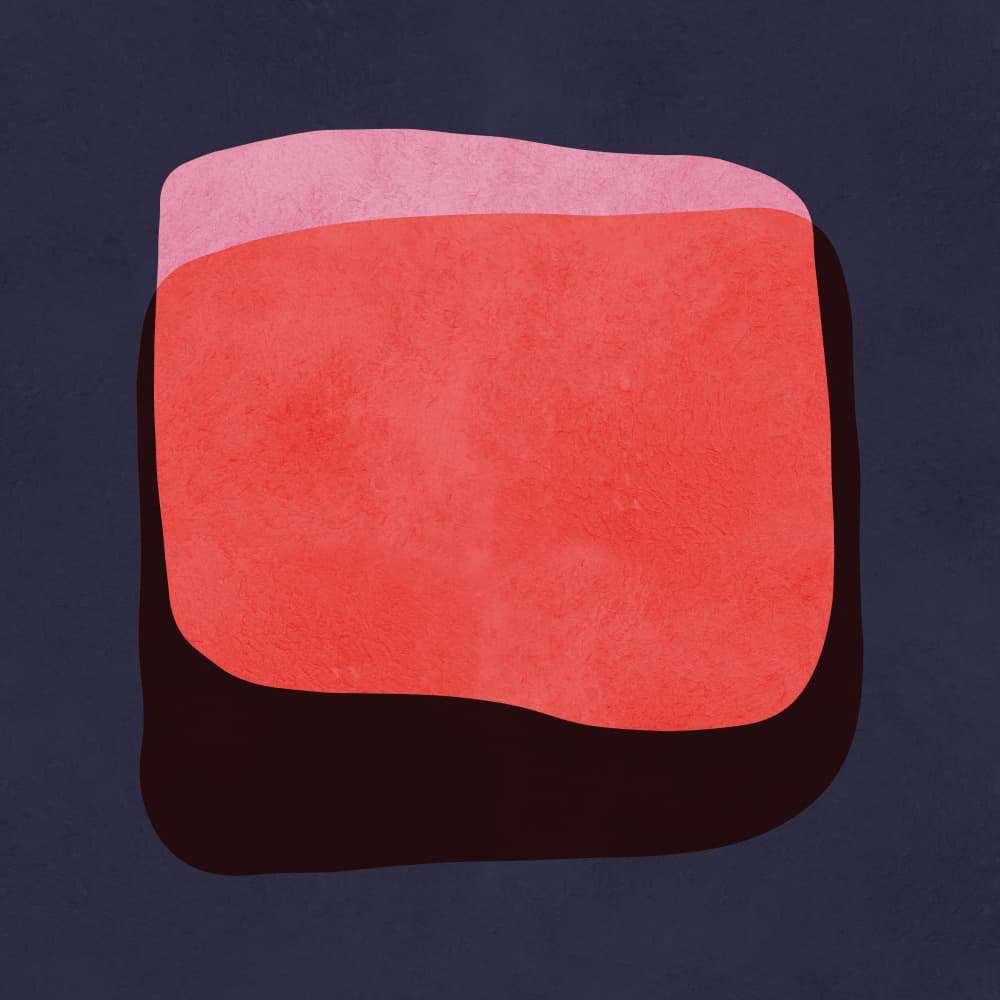 Blush Terracotta Form by Vitor Costa — canvas wall art