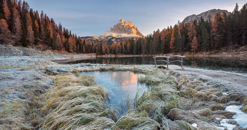 Golden Alpine Morning by Valeriy Shcherbina — canvas wall art