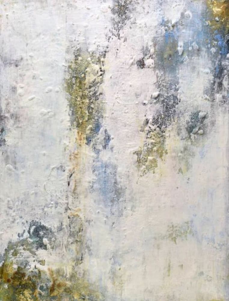 Weathered Abstract Surface by Deb Chaney — canvas wall art