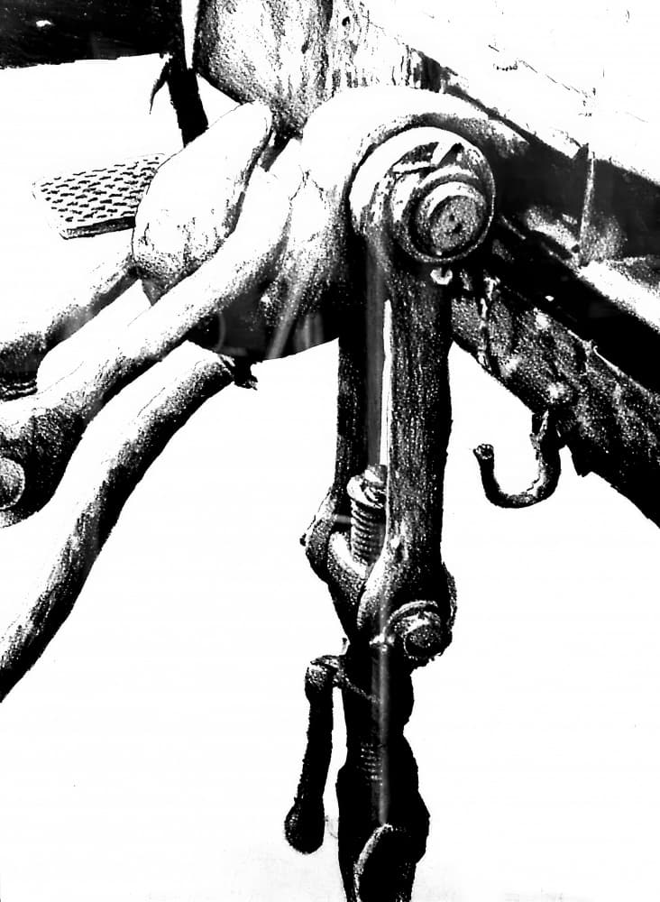 Old Metal Mechanism by Kulik — canvas wall art