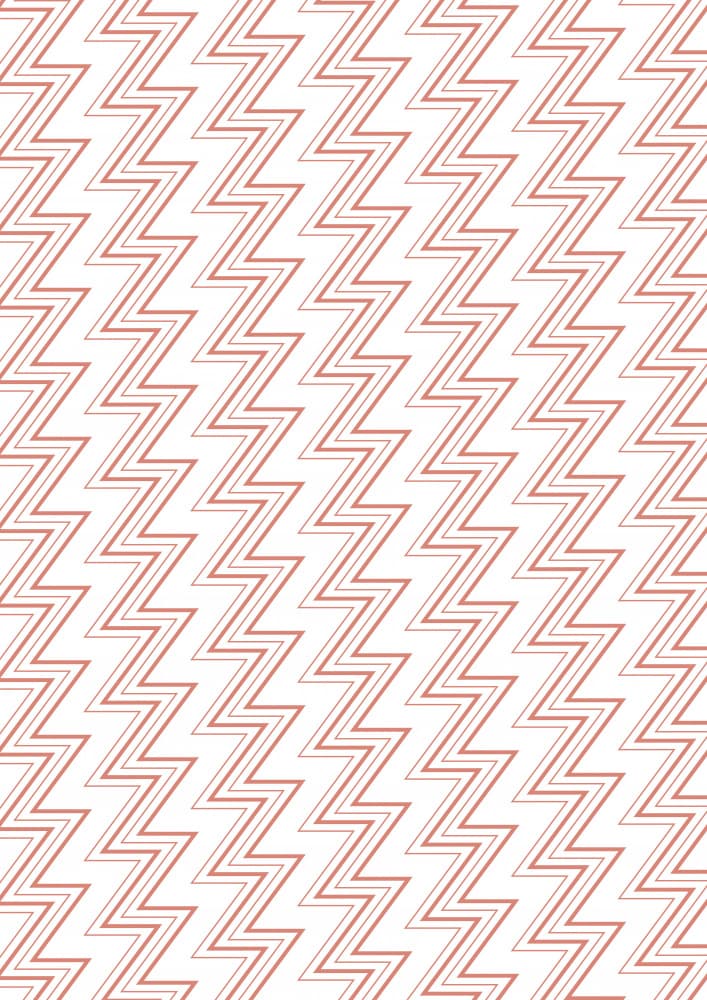 Dynamic Zigzag Lines by kathrinmay — canvas wall art