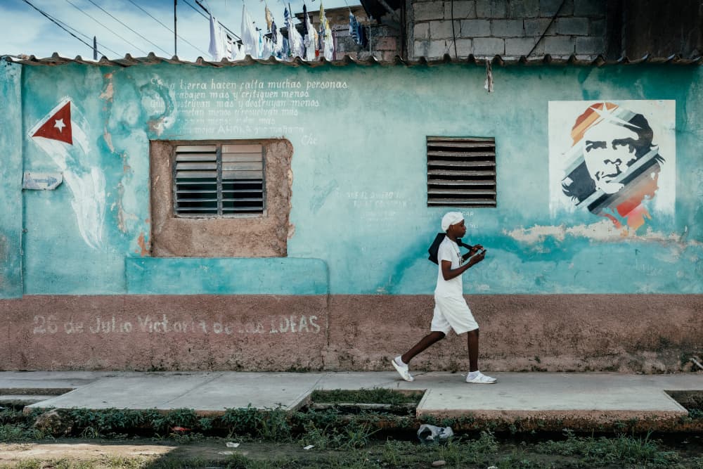 Cuba Street Life by Andy Bauer — canvas wall art