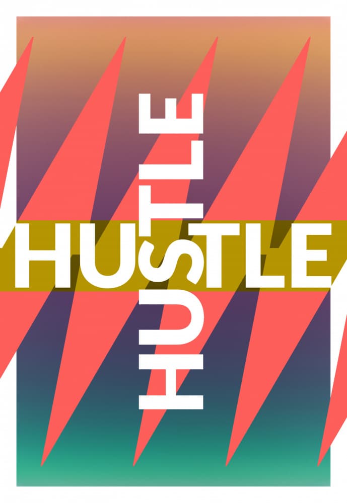 Colorful Hustle Vibes by Shot by Clint — canvas wall art