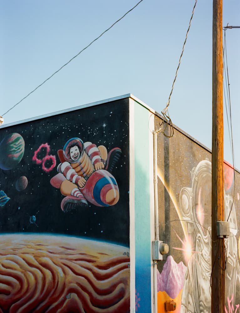Whimsical Space Mural by Bethany Young — canvas wall art