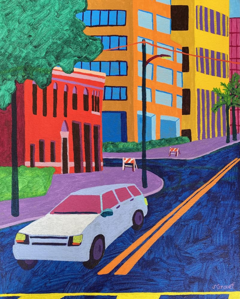 Garden Avenue Two by Sue Graef — canvas wall art