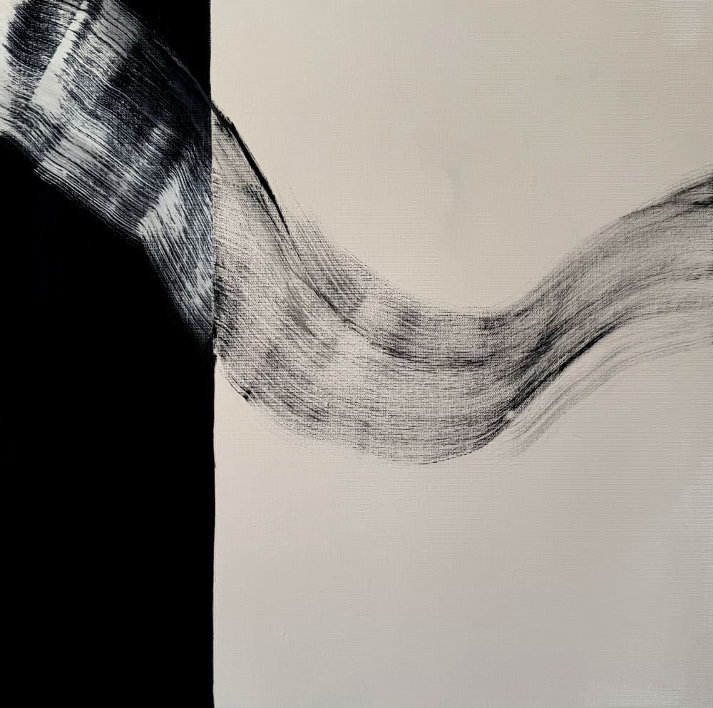 Dynamic Abstract Curve by Soniya Vijayakumar — canvas wall art