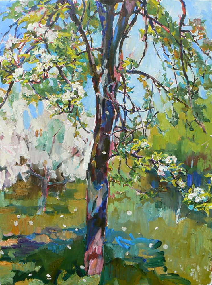 Sunny Spring Blossoms by Andrii Kutsachenko — canvas wall art
