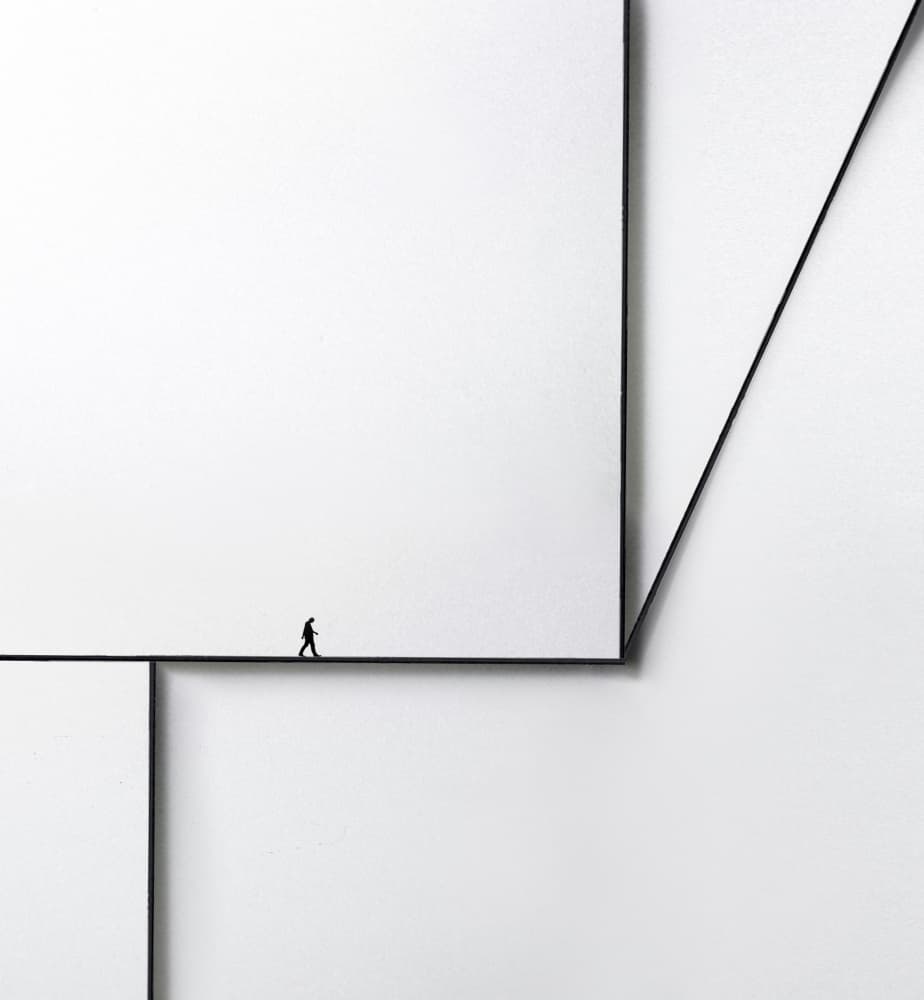 Minimalist Path by Hadi Malijani (Malenjani) — canvas wall art