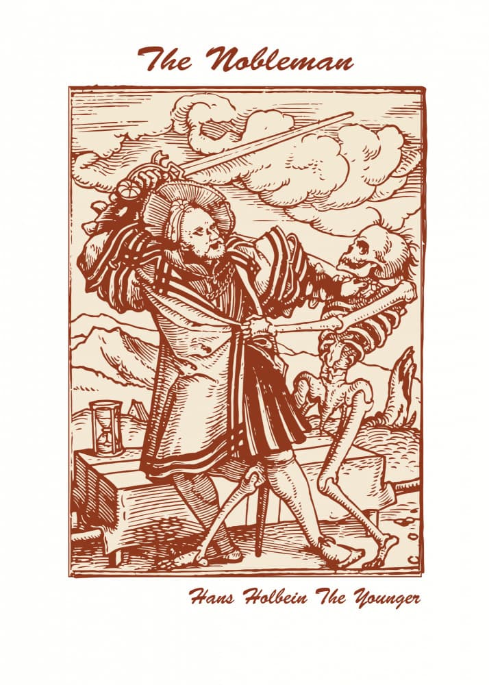 The Nobleman And Death by Doa Project — canvas wall art