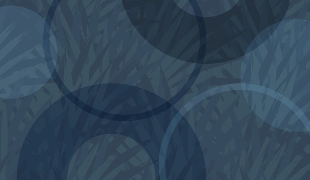 Abstract Blue Circles by Andrea Haase — canvas wall art
