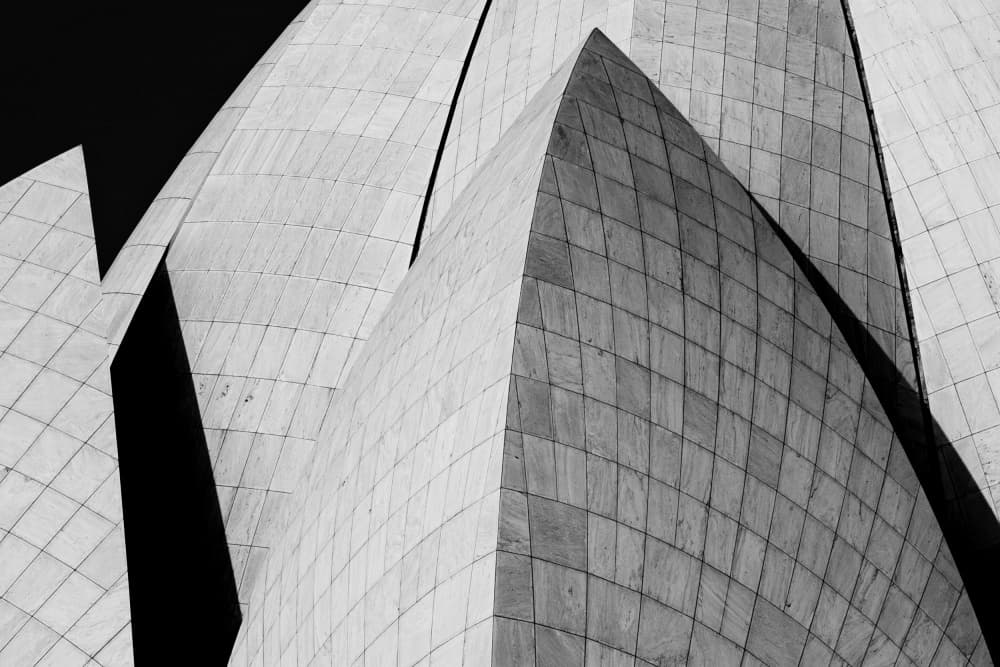 Modern Architectural Curves by Shobhit Chawla — canvas wall art