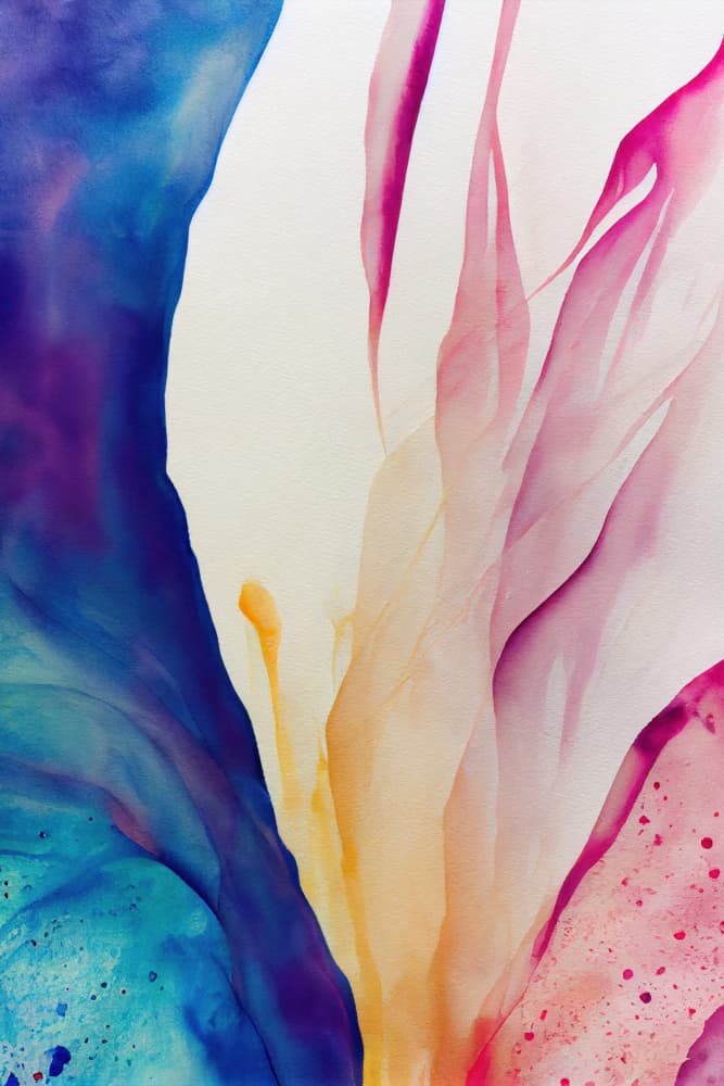 Vibrant Ethereal Flow by Mauro — canvas wall art