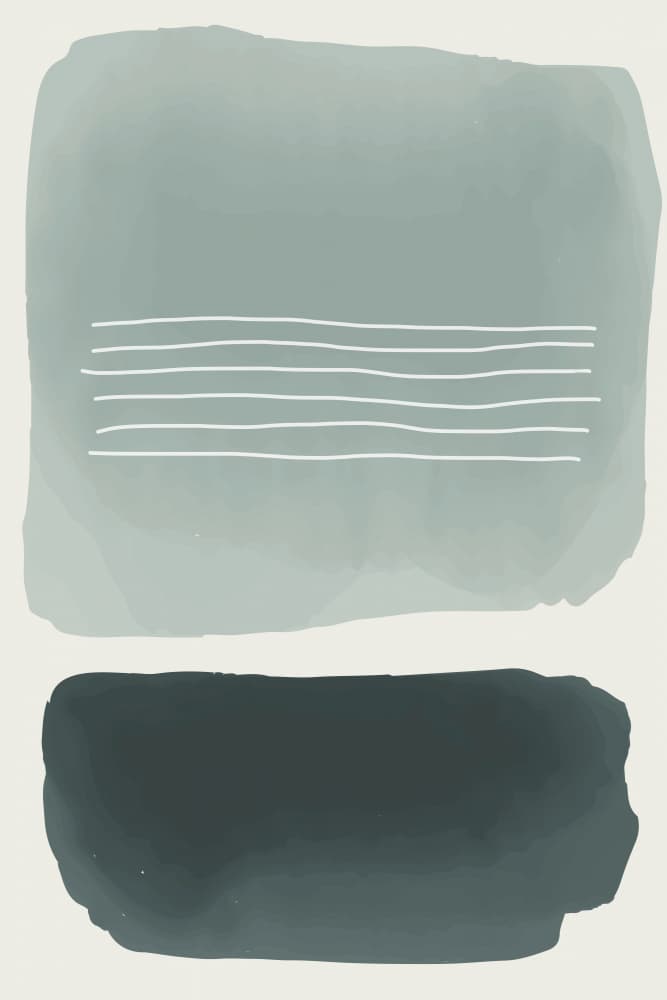 Watercolor Shapes Series #1 by jay stanley — canvas wall art