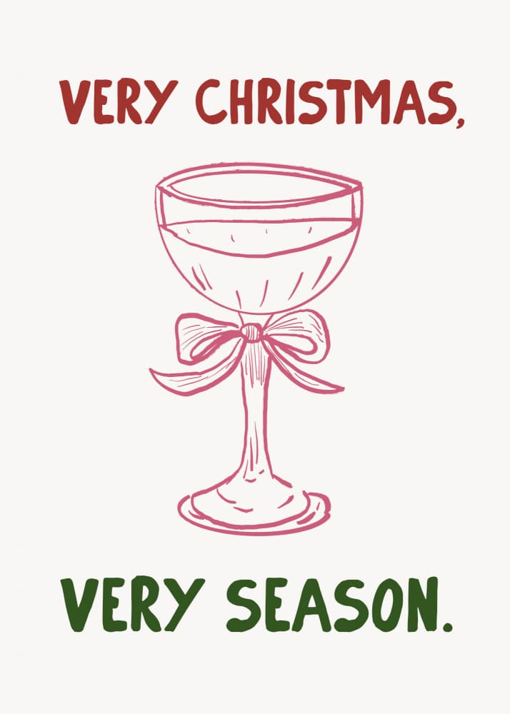 Very christmas by Treechild — canvas wall art