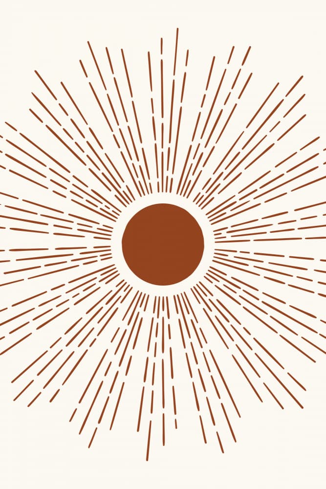 Desert Sun Rays by jay stanley — canvas wall art