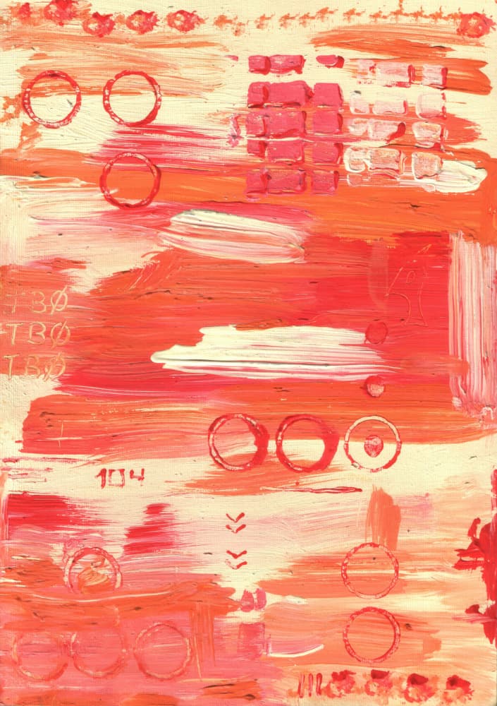 Vibrant Abstract Composition by Kulik — canvas wall art