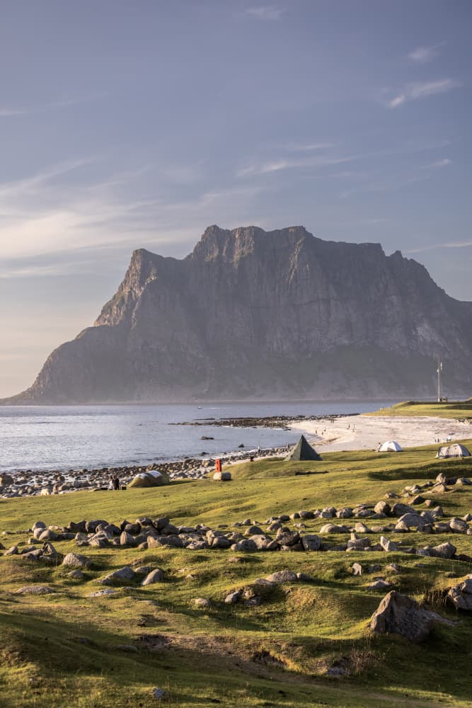 A Lofoten Summer 1 by Mareike Böhmer — canvas wall art