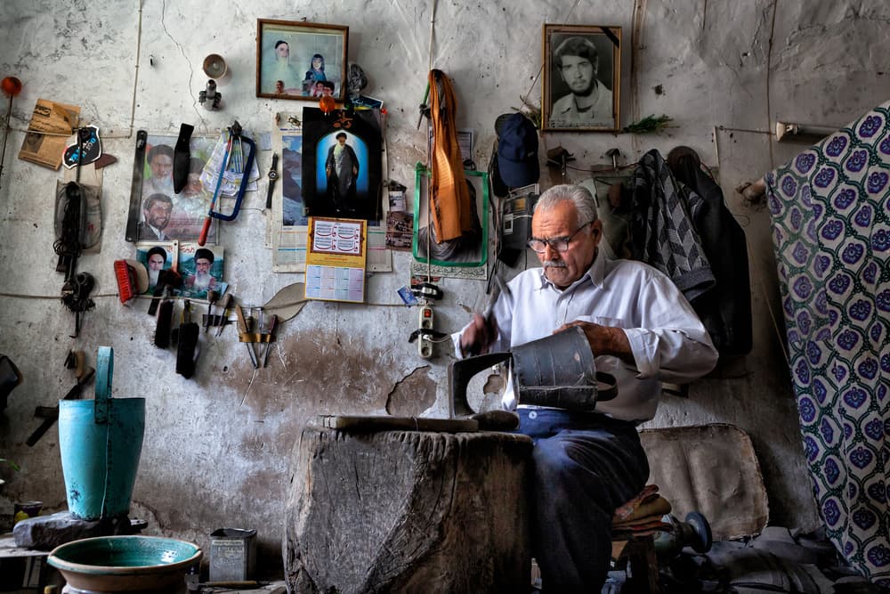 Craftsman's Workshop by Mohammadreza Momeni — canvas wall art