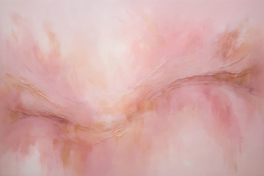 Flowing Pink Gold by Alpenglow Workshop — canvas wall art