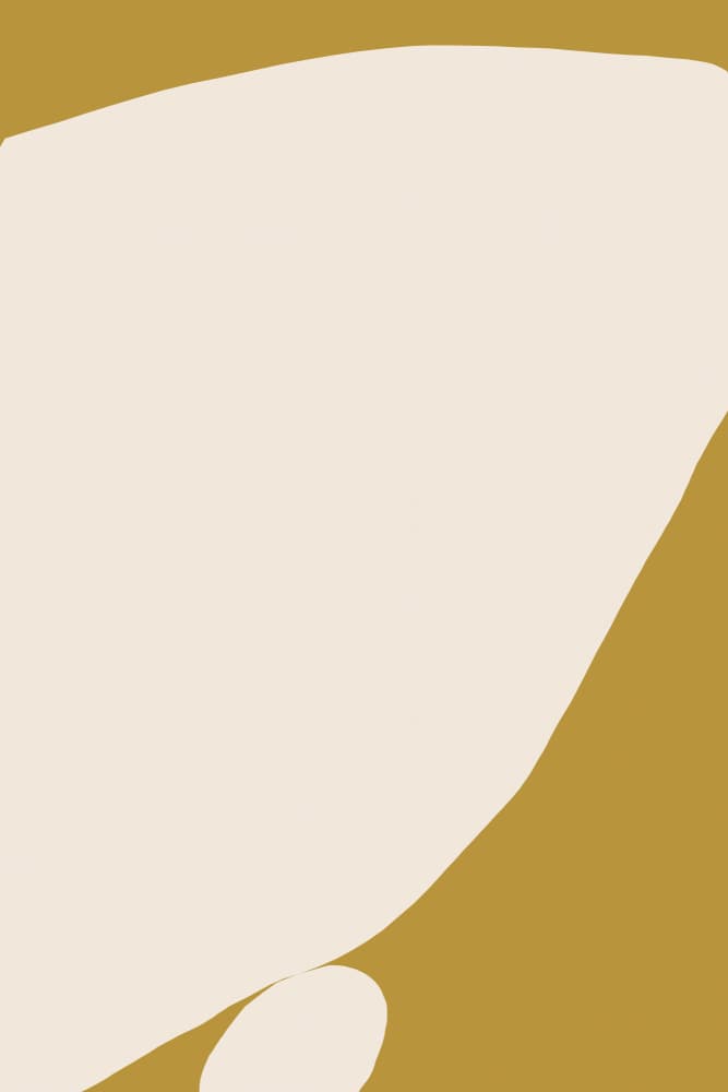 Organic Yellow Curves by Treechild — canvas wall art