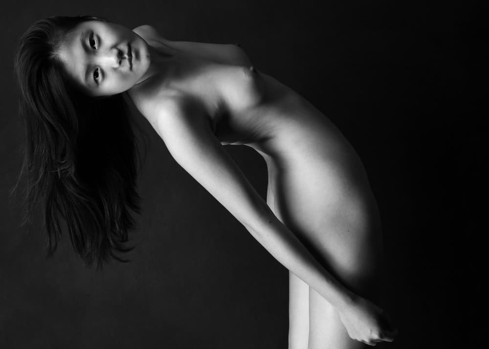 Elegant Nude Pose by David McCracken — canvas wall art