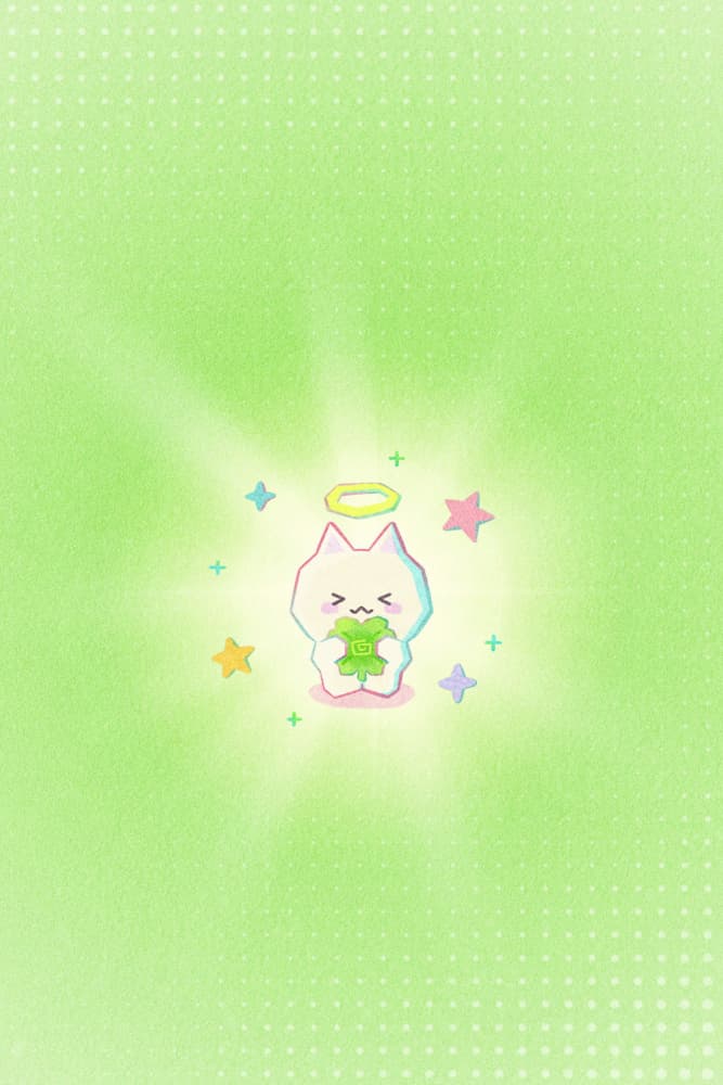 Lucky Angel Cat by Xuan Thai — canvas wall art