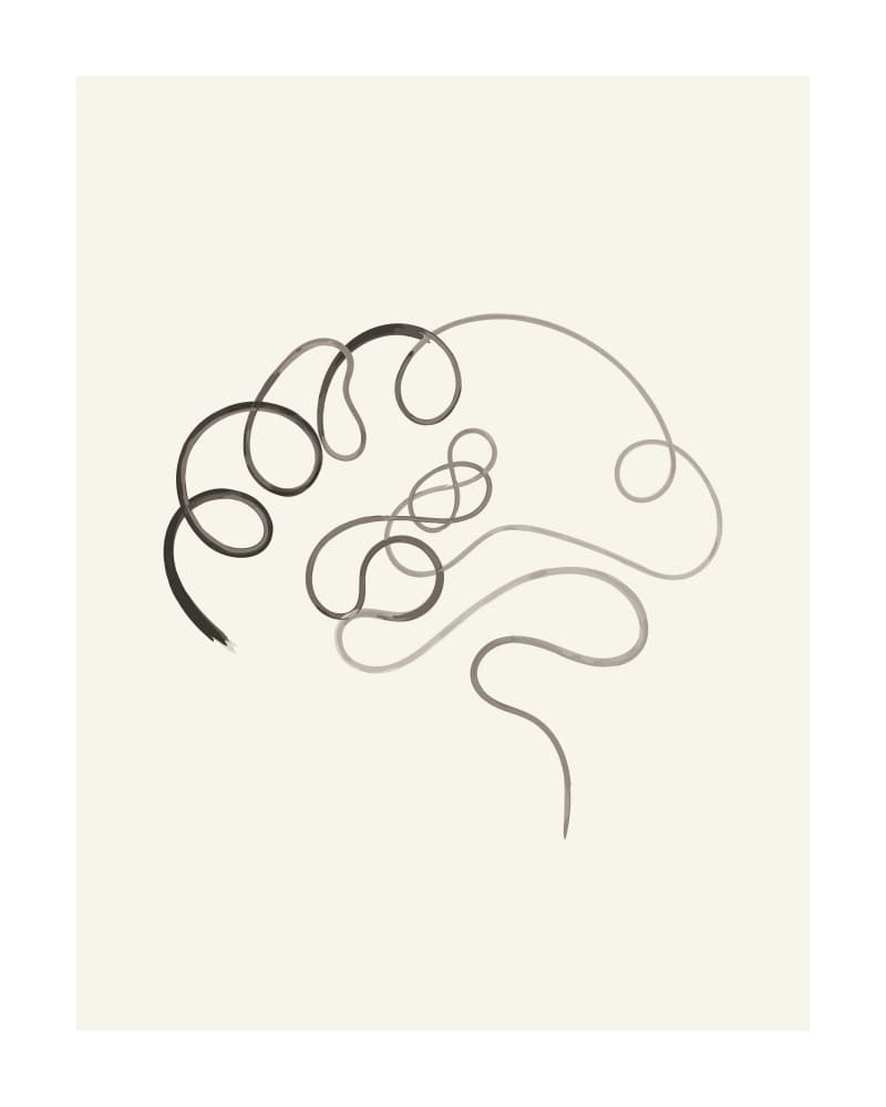 Tangled Mind by KsanaKalpa — canvas wall art