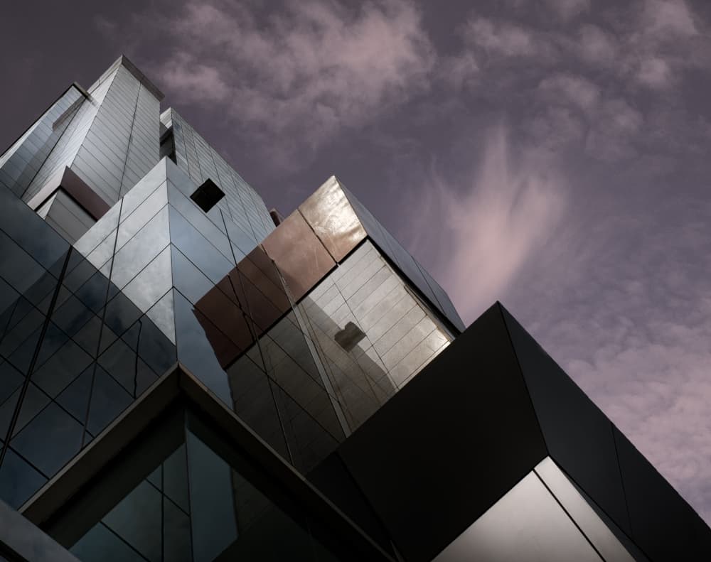 Modern Glass Geometry by Harry Verschelden — canvas wall art